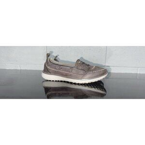 Skechers Microburst Dearest Womens Athletic Slip On Walking Shoes Size 5.5 Brown